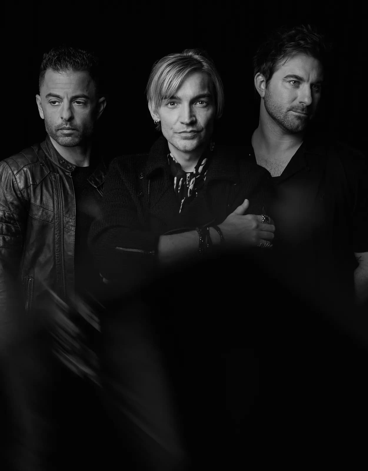 The Calling band portrait, vertical crop